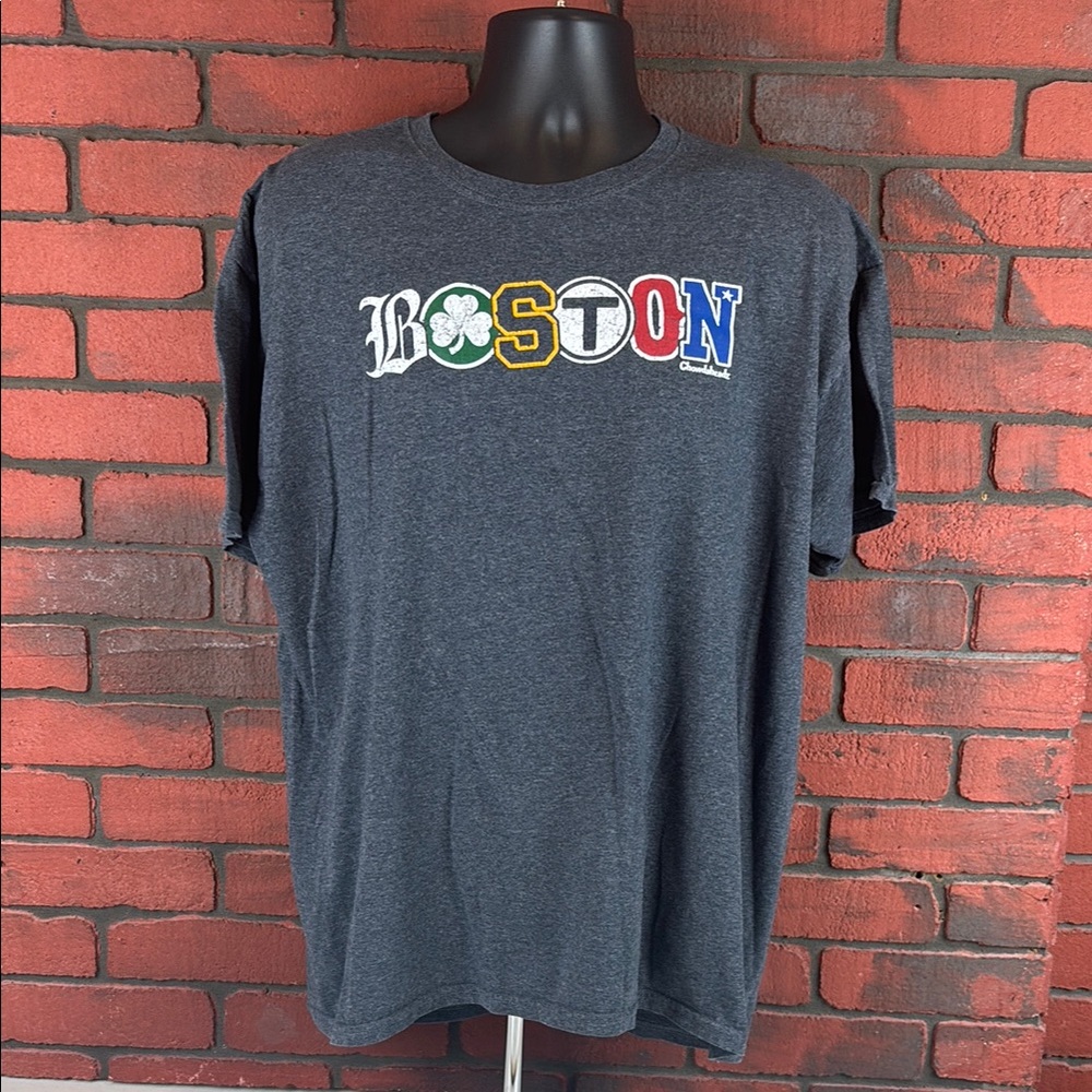 Chowdaheadz Boston Men's XL Shirt – Boston Pride, Retro‎ Revival